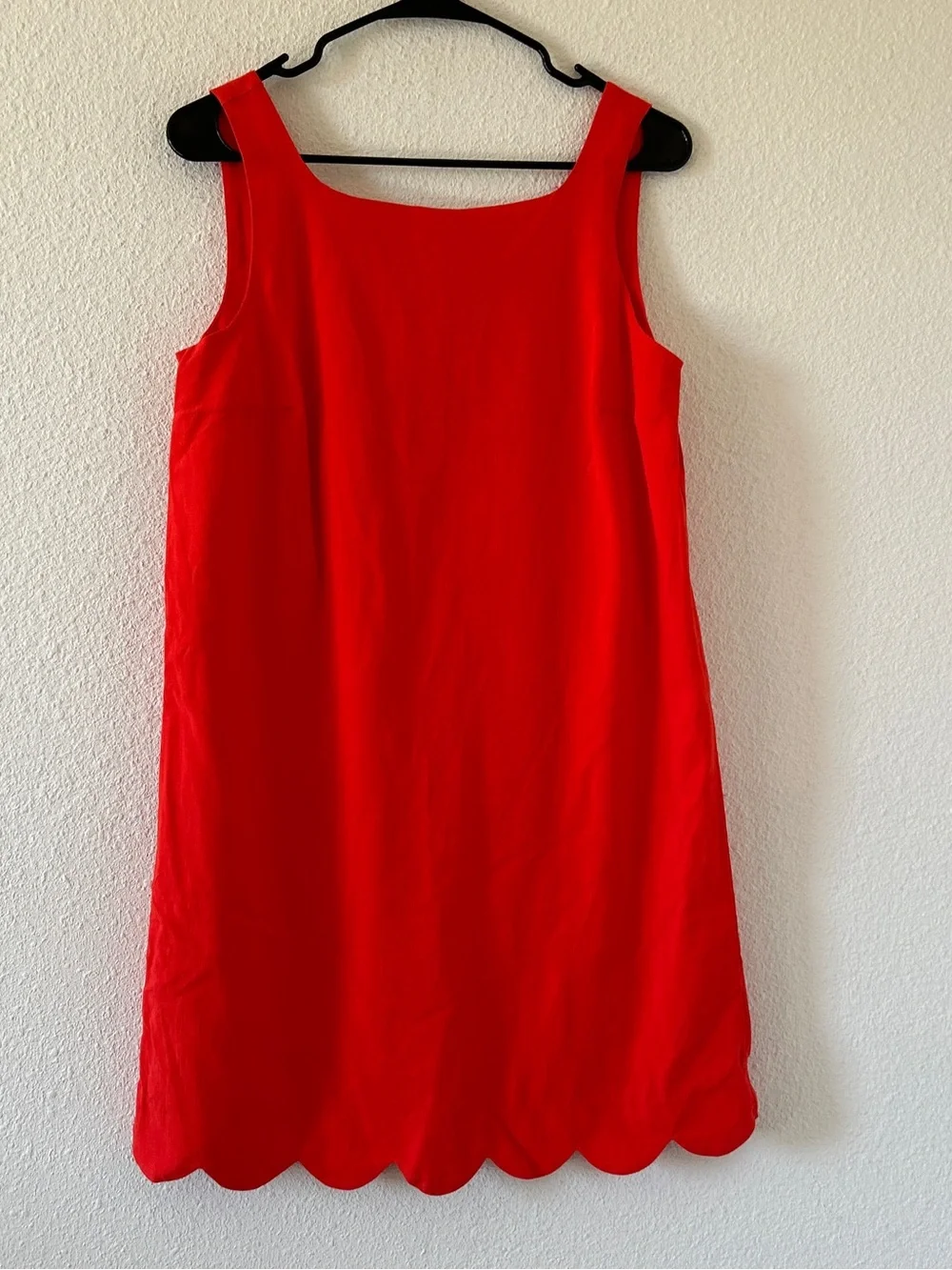 Kate Spade Cotton blend Oversized Shift dress Red Women’s XSmall Party